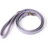 imageOrganic Cotton Dog Leash for SmallMedium and Large BreedBrass Hardware Pet Leash for WalkingRunning and Training 6FTLight Grey
