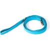imageOrganic Cotton Dog Leash for SmallMedium and Large BreedBrass Hardware Pet Leash for WalkingRunning and Training 6FTPeacock Blue