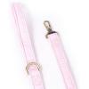imageOrganic Cotton Dog Leash for SmallMedium and Large BreedBrass Hardware Pet Leash for WalkingRunning and Training 6FTPink