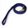 imageOrganic Cotton Dog Leash for SmallMedium and Large BreedBrass Hardware Pet Leash for WalkingRunning and Training 6FTRoyal Blue