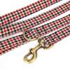 imageOrganic Cotton Dog Leash for SmallMedium and Large BreedBrass Hardware Pet Leash for WalkingRunning and Training 6FTShepherd 2 Tone