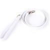imageOrganic Cotton Dog Leash for SmallMedium and Large BreedBrass Hardware Pet Leash for WalkingRunning and Training 6FTWhite