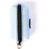 imageOrganic Cotton Dog Poop Bag Holder for Leash Brass Hardware Waste Bag Dispenser Pet Waste Management SolutionBlue