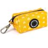 imageOrganic Cotton Dog Poop Bag Holder for Leash Brass Hardware Waste Bag Dispenser Pet Waste Management SolutionHobo Rainbow