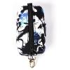 imageOrganic Cotton Dog Poop Bag Holder for Leash Brass Hardware Waste Bag Dispenser Pet Waste Management SolutionLotus
