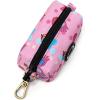 imageOrganic Cotton Dog Poop Bag Holder for Leash Brass Hardware Waste Bag Dispenser Pet Waste Management SolutionLuna Lovegood