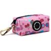 imageOrganic Cotton Dog Poop Bag Holder for Leash Brass Hardware Waste Bag Dispenser Pet Waste Management SolutionLuna Lovegood