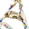 imageAngie and Allie Organic Cotton Personalized Step in Dog Harness with Brass BuckleCustom Dog Halter VestsAdjustable No Pull Canine Halter Harness for Small Medium Large DogsColorful Leopard