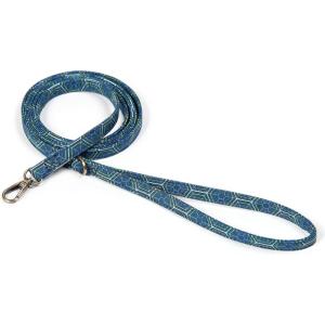 imageOrganic Cotton Dog Leash for SmallMedium and Large BreedBrass Hardware Pet Leash for WalkingRunning and Training 6FTHoneycomb