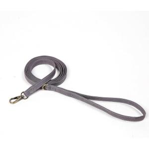 imageOrganic Cotton Dog Leash for SmallMedium and Large BreedBrass Hardware Pet Leash for WalkingRunning and Training 6FTLight Grey