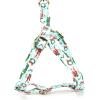 imageAngie and Allie Organic Cotton Personalized Step in Dog Harness with Brass BuckleCustom Dog Halter VestsAdjustable No Pull Canine Halter Harness for Small Medium Large DogsThe Santa
