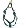 imageAngie and Allie Organic Cotton Personalized Step in Dog Harness with Brass BuckleCustom Dog Halter VestsAdjustable No Pull Canine Halter Harness for Small Medium Large DogsPlaid Green