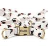 imageAngie and Allie Organic Cotton Personalized Step in Dog Harness with Brass BuckleCustom Dog Halter VestsAdjustable No Pull Canine Halter Harness for Small Medium Large DogsMinnie