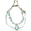 imageAngie and Allie Organic Cotton Personalized Step in Dog Harness with Brass BuckleCustom Dog Halter VestsAdjustable No Pull Canine Halter Harness for Small Medium Large DogsThe Santa