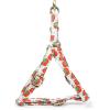 imageAngie and Allie Organic Cotton Personalized Step in Dog Harness with Brass BuckleCustom Dog Halter VestsAdjustable No Pull Canine Halter Harness for Small Medium Large DogsDancing Srawberries