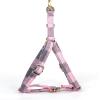 imageAngie and Allie Organic Cotton Personalized Step in Dog Harness with Brass BuckleCustom Dog Halter VestsAdjustable No Pull Canine Halter Harness for Small Medium Large DogsPlaid Pink