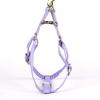 imageAngie and Allie Organic Cotton Personalized Step in Dog Harness with Brass BuckleCustom Dog Halter VestsAdjustable No Pull Canine Halter Harness for Small Medium Large DogsLavender