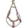 imageAngie and Allie Organic Cotton Personalized Step in Dog Harness with Brass BuckleCustom Dog Halter VestsAdjustable No Pull Canine Halter Harness for Small Medium Large DogsAfrican