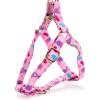 imageAngie and Allie Organic Cotton Personalized Step in Dog Harness with Brass BuckleCustom Dog Halter VestsAdjustable No Pull Canine Halter Harness for Small Medium Large DogsLuna Lovegood
