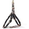 imageAngie and Allie Organic Cotton Personalized Step in Dog Harness with Brass BuckleCustom Dog Halter VestsAdjustable No Pull Canine Halter Harness for Small Medium Large DogsSugar Skull