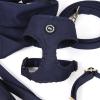 imageAngie and Allie Organic Cotton Dog HarnessNo Pull Pet Harness with Leash DRingAdjustable Soft Padded Dog VestComfortableSustainableBreathable and Stylish for Your Canine CompanionNavy