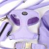 imageAngie and Allie Organic Cotton Dog HarnessNo Pull Pet Harness with Leash DRingAdjustable Soft Padded Dog VestComfortableSustainableBreathable and Stylish for Your Canine CompanionLavender