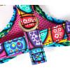 imageAngie and Allie Organic Cotton Dog HarnessNo Pull Pet Harness with Leash DRingAdjustable Soft Padded Dog VestComfortableSustainableBreathable and Stylish for Your Canine CompanionDream Fantasy