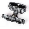 imageAngie and Allie Organic Cotton Dog HarnessNo Pull Pet Harness with Leash DRingAdjustable Soft Padded Dog VestComfortableSustainableBreathable and Stylish for Your Canine CompanionShepherd Black  White