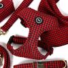 imageAngie and Allie Organic Cotton Dog HarnessNo Pull Pet Harness with Leash DRingAdjustable Soft Padded Dog VestComfortableSustainableBreathable and Stylish for Your Canine CompanionShepherd Red