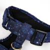 imageAngie and Allie Organic Cotton Dog HarnessNo Pull Pet Harness with Leash DRingAdjustable Soft Padded Dog VestComfortableSustainableBreathable and Stylish for Your Canine CompanionGalaxy Stars