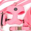 imageAngie and Allie Organic Cotton Dog HarnessNo Pull Pet Harness with Leash DRingAdjustable Soft Padded Dog VestComfortableSustainableBreathable and Stylish for Your Canine CompanionCoral