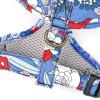 imageAngie and Allie Organic Cotton Dog HarnessNo Pull Pet Harness with Leash DRingAdjustable Soft Padded Dog VestComfortableSustainableBreathable and Stylish for Your Canine CompanionRhododendron