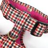 imageAngie and Allie Organic Cotton Dog HarnessNo Pull Pet Harness with Leash DRingAdjustable Soft Padded Dog VestComfortableSustainableBreathable and Stylish for Your Canine CompanionShepherd 2 Tone