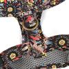imageAngie and Allie Organic Cotton Dog HarnessNo Pull Pet Harness with Leash DRingAdjustable Soft Padded Dog VestComfortableSustainableBreathable and Stylish for Your Canine CompanionSunflowers