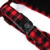 imageAngie and Allie Organic Cotton Dog HarnessNo Pull Pet Harness with Leash DRingAdjustable Soft Padded Dog VestComfortableSustainableBreathable and Stylish for Your Canine CompanionBuffalo Plaid Red