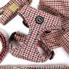 imageAngie and Allie Organic Cotton Dog HarnessNo Pull Pet Harness with Leash DRingAdjustable Soft Padded Dog VestComfortableSustainableBreathable and Stylish for Your Canine CompanionShepherd 2 Tone