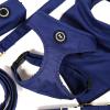 imageAngie and Allie Organic Cotton Dog HarnessNo Pull Pet Harness with Leash DRingAdjustable Soft Padded Dog VestComfortableSustainableBreathable and Stylish for Your Canine CompanionRoyal Blue
