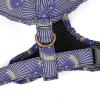 imageAngie and Allie Organic Cotton Dog HarnessNo Pull Pet Harness with Leash DRingAdjustable Soft Padded Dog VestComfortableSustainableBreathable and Stylish for Your Canine CompanionJapanese Waves