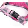 imageAngie and Allie Organic Cotton Dog HarnessNo Pull Pet Harness with Leash DRingAdjustable Soft Padded Dog VestComfortableSustainableBreathable and Stylish for Your Canine CompanionPlaid Pink