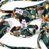 imageAngie and Allie Organic Cotton Dog HarnessNo Pull Pet Harness with Leash DRingAdjustable Soft Padded Dog VestComfortableSustainableBreathable and Stylish for Your Canine CompanionTropical Night