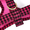 imageAngie and Allie Organic Cotton Dog HarnessNo Pull Pet Harness with Leash DRingAdjustable Soft Padded Dog VestComfortableSustainableBreathable and Stylish for Your Canine CompanionShepherd Fuschia