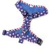imageAngie and Allie Organic Cotton Dog HarnessNo Pull Pet Harness with Leash DRingAdjustable Soft Padded Dog VestComfortableSustainableBreathable and Stylish for Your Canine CompanionStars and Stripes