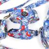 imageAngie and Allie Organic Cotton Dog HarnessNo Pull Pet Harness with Leash DRingAdjustable Soft Padded Dog VestComfortableSustainableBreathable and Stylish for Your Canine CompanionRhododendron