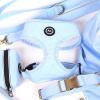 imageAngie and Allie Organic Cotton Dog HarnessNo Pull Pet Harness with Leash DRingAdjustable Soft Padded Dog VestComfortableSustainableBreathable and Stylish for Your Canine CompanionBlue