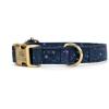 imagePersonalized Dog Collar with Name and Phone Number EngravedAdjustable Custom Puppy CollarOrganic Cotton Pet Collar for Small Medium Large Boy Girl DogsGalaxy Stars