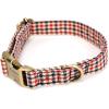 imagePersonalized Dog Collar with Name and Phone Number EngravedAdjustable Custom Puppy CollarOrganic Cotton Pet Collar for Small Medium Large Boy Girl DogsShepherd 2 Tone