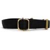 imagePersonalized Dog Collar with Name and Phone Number EngravedAdjustable Custom Puppy CollarOrganic Cotton Pet Collar for Small Medium Large Boy Girl DogsBlack