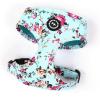 imageAngie and Allie Organic Cotton Dog HarnessNo Pull Pet Harness with Leash DRingAdjustable Soft Padded Dog VestComfortableSustainableBreathable and Stylish for Your Canine CompanionBouquet Blue