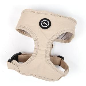 imageAngie and Allie Organic Cotton Dog HarnessNo Pull Pet Harness with Leash DRingAdjustable Soft Padded Dog VestComfortableSustainableBreathable and Stylish for Your Canine CompanionBeige