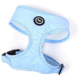 imageAngie and Allie Organic Cotton Dog HarnessNo Pull Pet Harness with Leash DRingAdjustable Soft Padded Dog VestComfortableSustainableBreathable and Stylish for Your Canine CompanionBlue